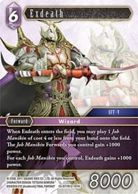Exdeath - Opus XIII: Crystal Radiance - Final Fantasy TCG card