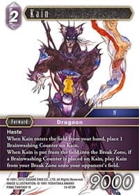 Kain - Opus XIII: Crystal Radiance - Final Fantasy TCG card