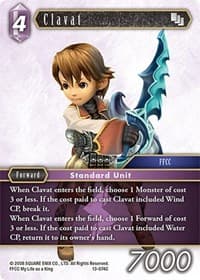 Clavat - 13-074C - Opus XIII: Crystal Radiance - Final Fantasy TCG card