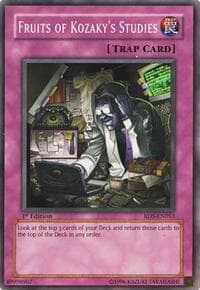 Fruits of Kozaky's Studies - Rise of Destiny - YuGiOh card