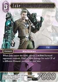 Jake - Opus XIII: Crystal Radiance - Final Fantasy TCG card