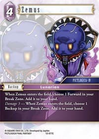 Zemus - Opus XIII: Crystal Radiance - Final Fantasy TCG card