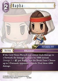 Rapha - Opus XIII: Crystal Radiance - Final Fantasy TCG card