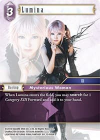 Lumina - Opus XIII: Crystal Radiance - Final Fantasy TCG card