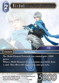 Nichol - Opus XIII: Crystal Radiance - Final Fantasy TCG card