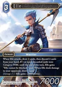 Elle - Opus XIII: Crystal Radiance - Final Fantasy TCG card