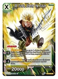 SS Trunks, Altering the Future - Supreme Rivalry - Dragon Ball Super: Masters card