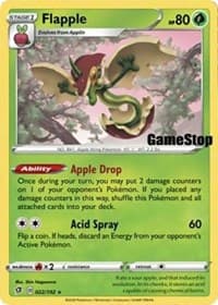Flapple - 022/192 (Gamestop Exclusive) - Miscellaneous Cards & Products - Pokemon card