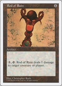 Rod of Ruin - Fifth Edition - Magic: The Gathering card