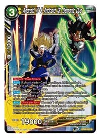 Android 17 & Android 18, Demonic Duo - Supreme Rivalry - Dragon Ball Super: Masters card