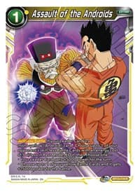 Assault of the Androids - Supreme Rivalry - Dragon Ball Super: Masters card