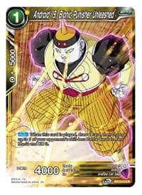 Android 19, Bionic Punisher Unleashed - Supreme Rivalry - Dragon Ball Super: Masters card