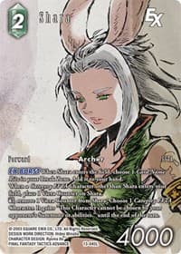 Shara (Full Art) - Opus XIII: Crystal Radiance - Final Fantasy TCG card