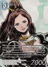 Remedi (Full Art) - Opus XIII: Crystal Radiance - Final Fantasy TCG card