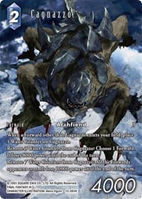 Cagnazzo (Full Art) - Opus XIII: Crystal Radiance - Final Fantasy TCG card