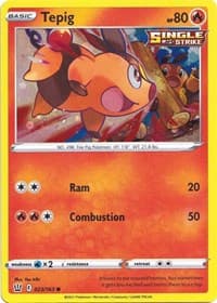 Tepig - 023/163 (Cosmos Holo) - Miscellaneous Cards & Products - Pokemon card