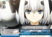 Revenge for 5 Years Ago (RRR) - Date A Live - Weiss Schwarz card