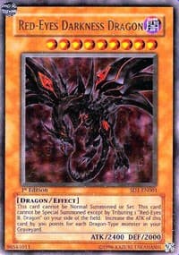 Red-Eyes Darkness Dragon - Structure Deck: Dragon's Roar - YuGiOh card
