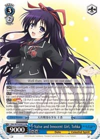 Naïve and Innocent Girl, Tohka (SR) - Date A Live - Weiss Schwarz card