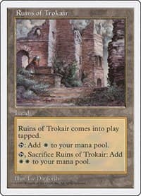 Ruins of Trokair - Fifth Edition - Magic: The Gathering card