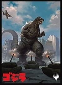 Magic: The Gathering Player's Card Sleeve - Ikoria: Lair of Behemoths - Godzilla, King of the Monsters (80-Pack) - Ensky Card Sleeves - Card Sleeves card
