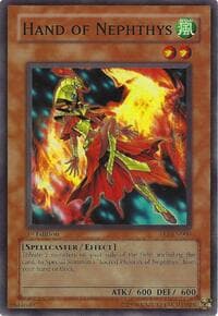 Hand of Nephthys - Flaming Eternity - YuGiOh card