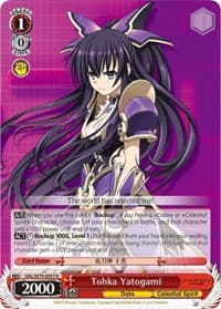 Tohka Yatogami - Date A Live - Weiss Schwarz card