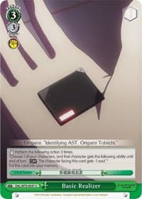 Basic Realizer - Date A Live - Weiss Schwarz card