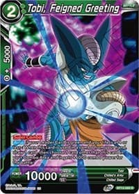 Tobi, Feigned Greeting - Supreme Rivalry - Dragon Ball Super: Masters card