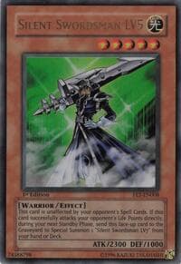 Silent Swordsman LV5 - Flaming Eternity - YuGiOh card