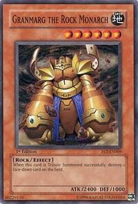 Granmarg the Rock Monarch - Flaming Eternity - YuGiOh card