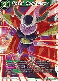 Royal Supremacy - Supreme Rivalry - Dragon Ball Super: Masters card