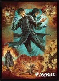 Magic: The Gathering Player's Card Sleeve - Zendikar Rising - Jace, Mirror Mage (80-Pack) - Ensky Card Sleeves - Card Sleeves card
