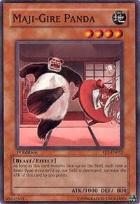 Maji-Gire Panda - Flaming Eternity - YuGiOh card