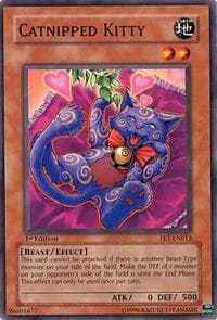 Catnipped Kitty - Flaming Eternity - YuGiOh card
