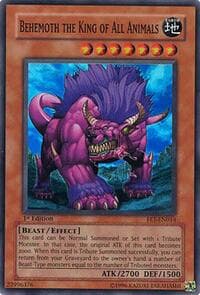 Behemoth the King of All Animals - Flaming Eternity - YuGiOh card