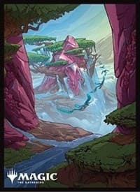 Magic: The Gathering Player's Card Sleeve - Ikoria: Lair of Behemoths - Triome Ketria (80-Pack) - Ensky Card Sleeves - Card Sleeves card