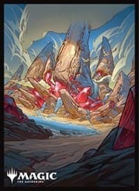 Magic: The Gathering Player's Card Sleeve - Ikoria: Lair of Behemoths - Triome Raugrin (80-Pack) - Ensky Card Sleeves - Card Sleeves card