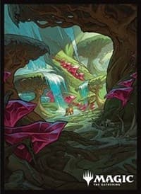 Magic: The Gathering Player's Card Sleeve - Ikoria: Lair of Behemoths - Triome Zagoth (80-Pack) - Ensky Card Sleeves - Card Sleeves card