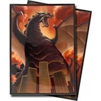 ZILLA Dino Dragon Destructor! Holo-Image Card Sleeves - Standard (50-Pack) - Max Protection Card Sleeves - Card Sleeves card