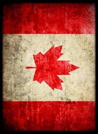 Canada Maple Leaf Flag Card Sleeves - Standard (50-Pack) - Max Protection Card Sleeves - Card Sleeves card