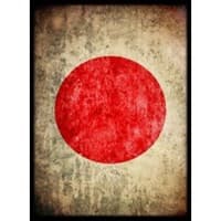 Japan Flag Card Sleeves - Standard (50-Pack) - Max Protection Card Sleeves - Card Sleeves card