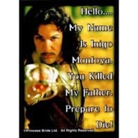 Princess Bride Card Sleeves - Inigo Montoya - Standard (50-Pack) - Max Protection Card Sleeves - Card Sleeves card