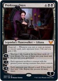 Professor Onyx - Strixhaven: School of Mages - Magic: The Gathering card