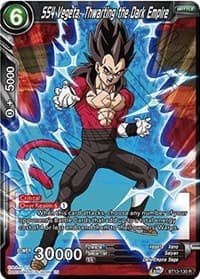 SS4 Vegeta, Thwarting the Dark Empire - Supreme Rivalry - Dragon Ball Super: Masters card