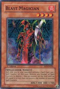 Blast Magician - Flaming Eternity - YuGiOh card