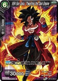 SS4 Son Goku, Thwarting the Dark Empire - Supreme Rivalry - Dragon Ball Super: Masters card