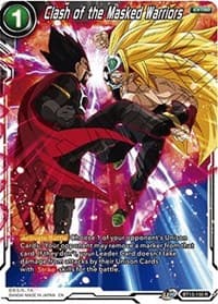 Clash of the Masked Warriors - Supreme Rivalry - Dragon Ball Super: Masters card