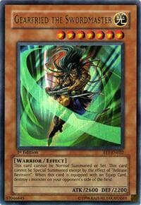 Gearfried the Swordmaster - Flaming Eternity - YuGiOh card