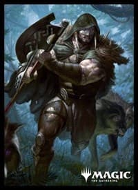 Magic: The Gathering Player's Card Sleeve - Throne of Eldraine - Garruk, Cursed Huntsman (80-Pack) - Ensky Card Sleeves - Card Sleeves card